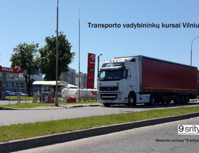 TRANSPORTO VADYBININKO KURSAI gegužės 12-14 d.