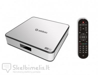 Android 5.1 TV priedelis Zidoo X6 Pro 4k