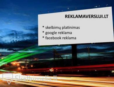 Reklamos paslaugos internete