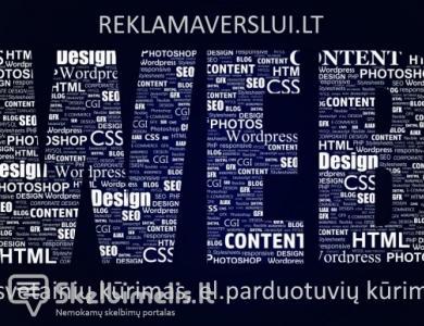 Internetinių svetainių kūrimas. web sprendimai