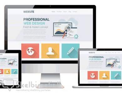 Interneto svetainių kūrimas